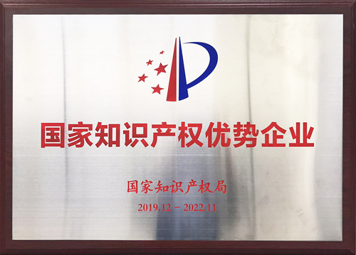 國家知識產(chǎn)權(quán)優(yōu)勢企業(yè)